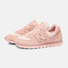 Кроссовки New Balance 574, полнота D, размер 7.5, розовый