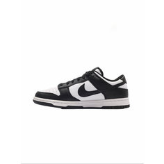 Кроссовки NIKE Dunk Low Retro, размер 9, белый/черный