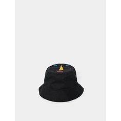 Панама Jungles Jungles Big Face Bucket Hat Black для мужчин и женщин, размер OneSize, черный