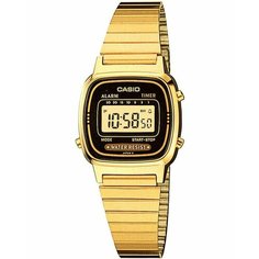 Наручные часы CASIO Collection, черный, золотой