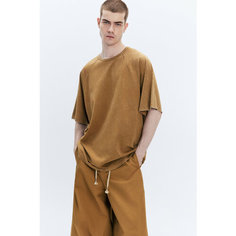Футболка Befree Casual, размер S, песочный