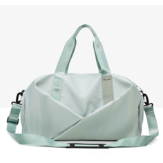 Сумка спортивная MAXSVETSHOP, 30 л, 45х32х26 см, ручная кладь, зелeный