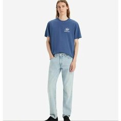 Джинсы зауженные Levis Men 511 Slim Fit Jeans, размер 32/32, синий, голубой Levis®
