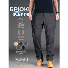 Брюки карго Modniki, размер 2XL, темно-серый