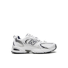 Кроссовки New Balance 530, размер 5 US (Мужские размеры New Balance US), white silver navy