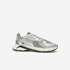Кроссовки LACOSTE L003 NEO, размер T8, серый/зеленый