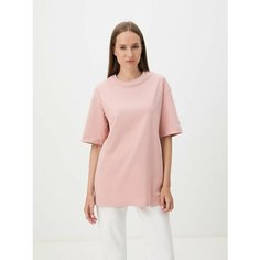 Футболка Maison David, размер XS, розовый, серый