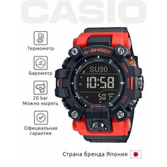 Наручные часы CASIO G-Shock, черный/красный