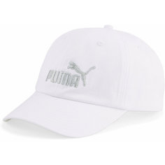 Бейсболка PUMA Essentials No.1 Cap для мужчин и женщин, размер Adult, белый