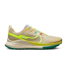 Кроссовки NIKE Pegasus Trail 4, размер 7 US, коричневый/зеленый