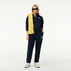 Брюки спортивные LACOSTE, размер T42, темно-синий
