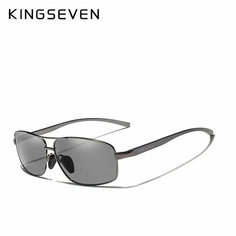 Солнцезащитные очки KINGSEVEN, серебристый