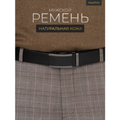 Ремень FAUSTINI для мужчин и женщин, размер 120, черный