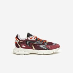 Кроссовки LACOSTE, размер T35, бордовый