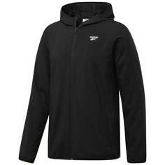 Куртка спортивная Reebok TE Woven, размер S, чёрный