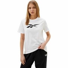 Футболка Reebok MS Graphic Tee W, 1 шт., размер 2XS, белый