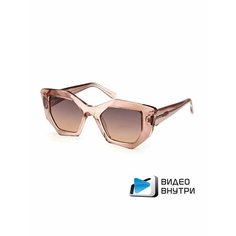 Солнцезащитные очки GUESS, коричневый