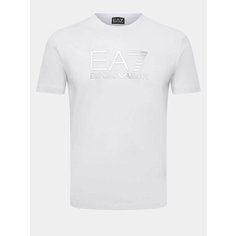 Футболка EA7 EMPORIO ARMANI, размер XXL, белый