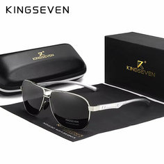 Солнцезащитные очки KINGSEVEN, серебристый
