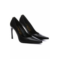 Туфли лодочки Versace Jeans Couture, размер 39, черный