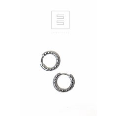 Серьги конго SensualSteel.BRAND, серебристый