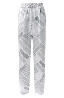 Атласные брюки Kiton
