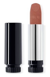 Сменный блок помады для губ с вельветовым финишем Rouge Dior, оттенок 300 Нюдовое платье (3,5g) Dior