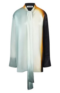 Атласная блузка Jil Sander