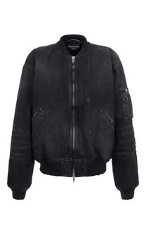 Джинсовый бомбер Balenciaga