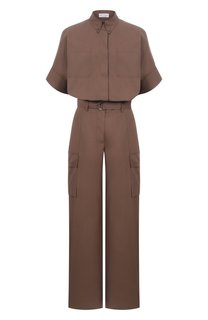 Хлопковый комбинезон Brunello Cucinelli