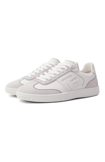 Кожаные кеды Swan Balmain