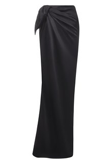 Атласная юбка Balenciaga