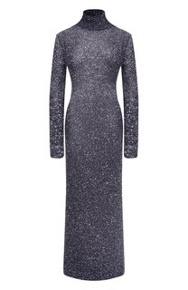 Платье с отделкой пайетками Balenciaga