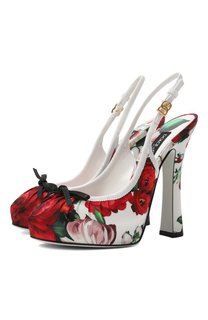 Текстильные туфли Vally 105 Dolce & Gabbana