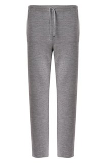 Брюки из шерсти и шелка Zilli