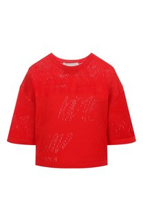 Хлопковый пуловер AND the brand
