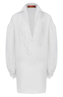 Льняное платье Ermanno Scervino