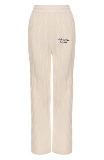 Брюки из кашемира и шерсти Sporty & Rich x Le Bristol Paris Sporty and Rich