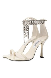Лакированные босоножки Verity 100 Jimmy Choo