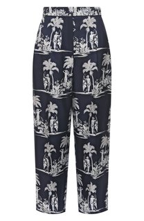 Шелковые брюки Max Mara Studio