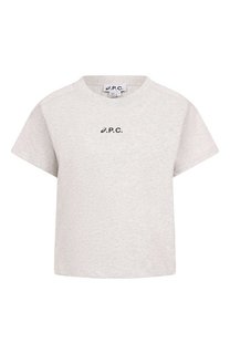 Хлопковая футболка A.P.C. x ASICS A.P.C.