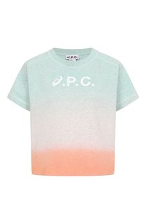 Хлопковая футболка A.P.C. x ASICS A.P.C.