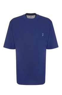 Хлопковая футболка Brunello Cucinelli