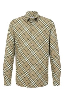 Хлопковая рубашка Burberry