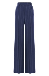 Брюки изо льна и шерсти Kiton