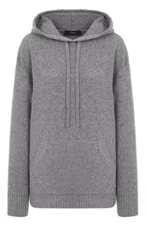 Худи из шерсти и вискозы Weekend Max Mara