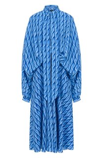 Атласное платье Balenciaga