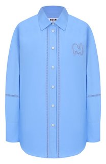 Хлопковая рубашка MSGM