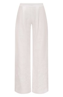 Льняные брюки Ermanno Scervino