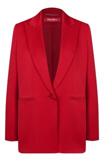 Атласный жакет Max Mara Studio